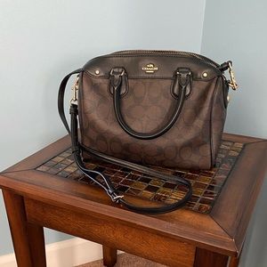 Authentic Coach Signature mini Bennett Satchel